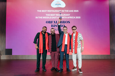 Middle East & Nordafrika: Die Top 50 Restaurants 2025 - Orfali Bros Bistro sichert sich Platz 1!