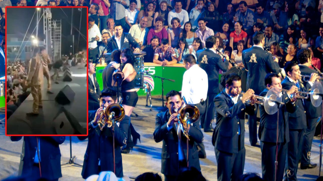 Balacera en concierto de La Arrolladora Banda Limón: el momento exacto del tiroteo