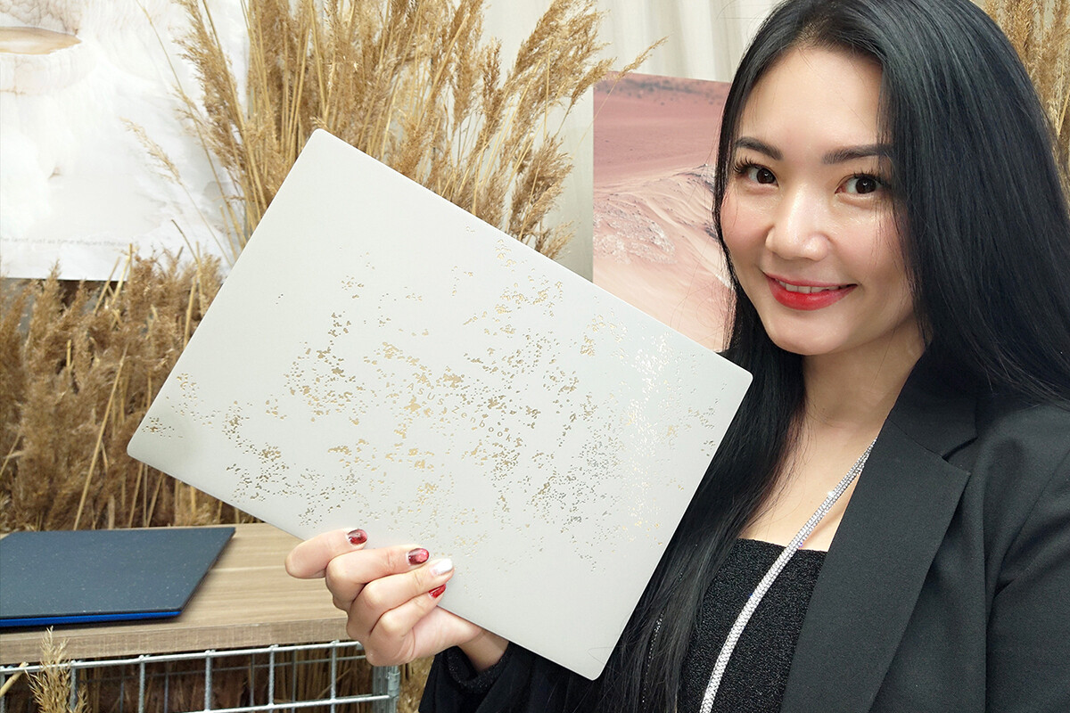 ASUS、ミラノデザインウィークで解き放つ自然の美！新素材「Ceraluminum」が生み出す革新的ノートPC