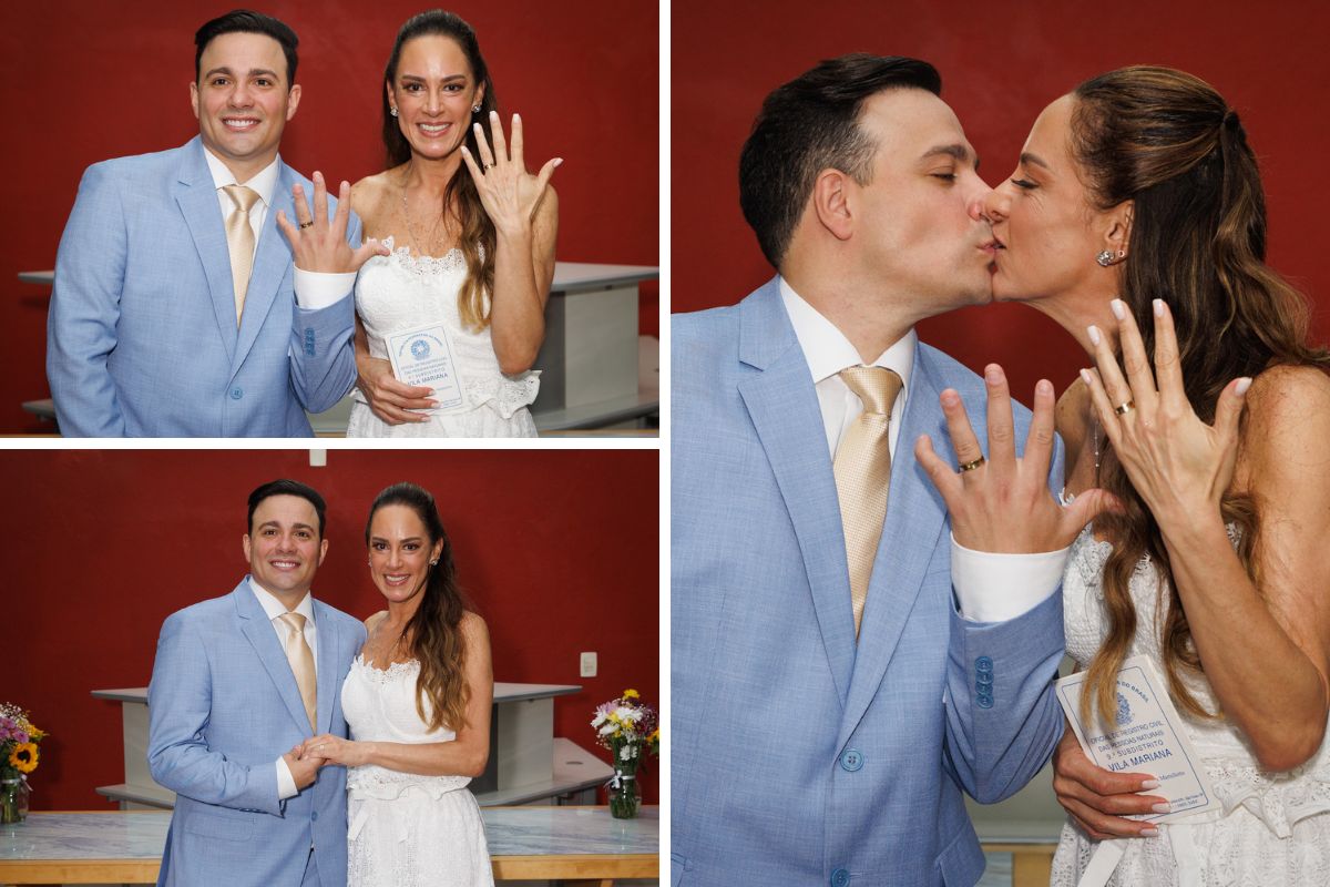 Silvia Abravanel e Gustavo Moura: O Casamento Intimo dos Famosos