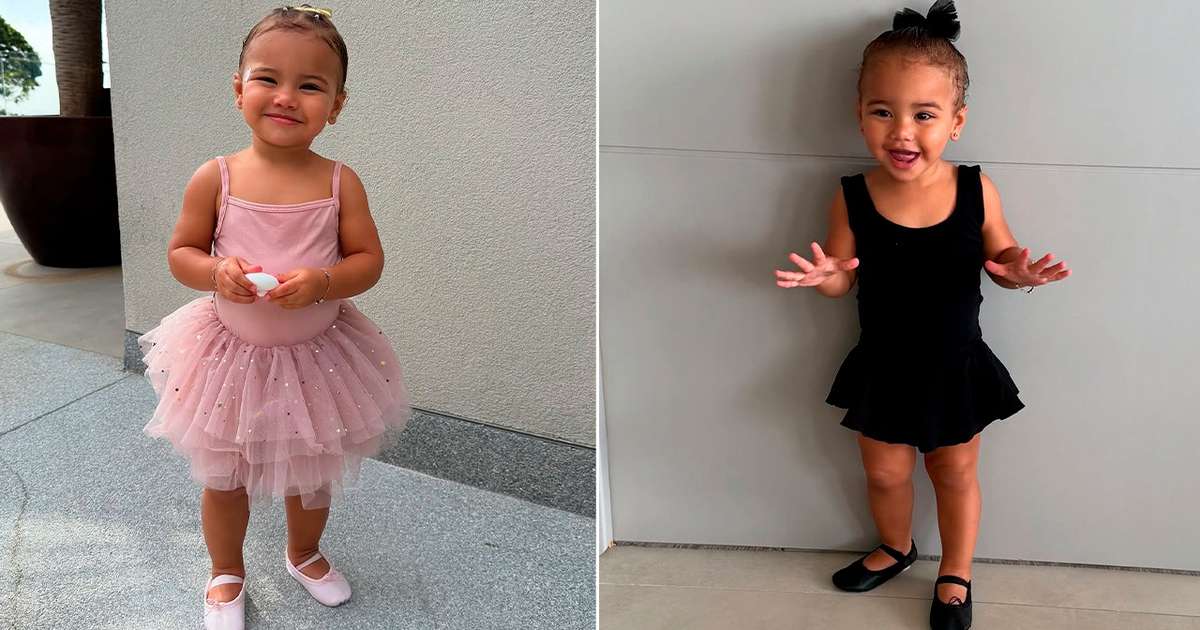 Mavie, Filha de Neymar, Encanta na Internet com Vestido de Bailarina