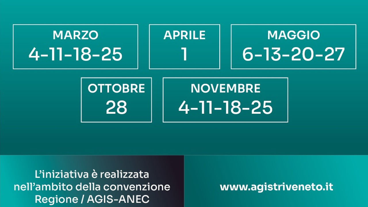 Martedì al Cinema: Offerta Speciale in Regione del Veneto
