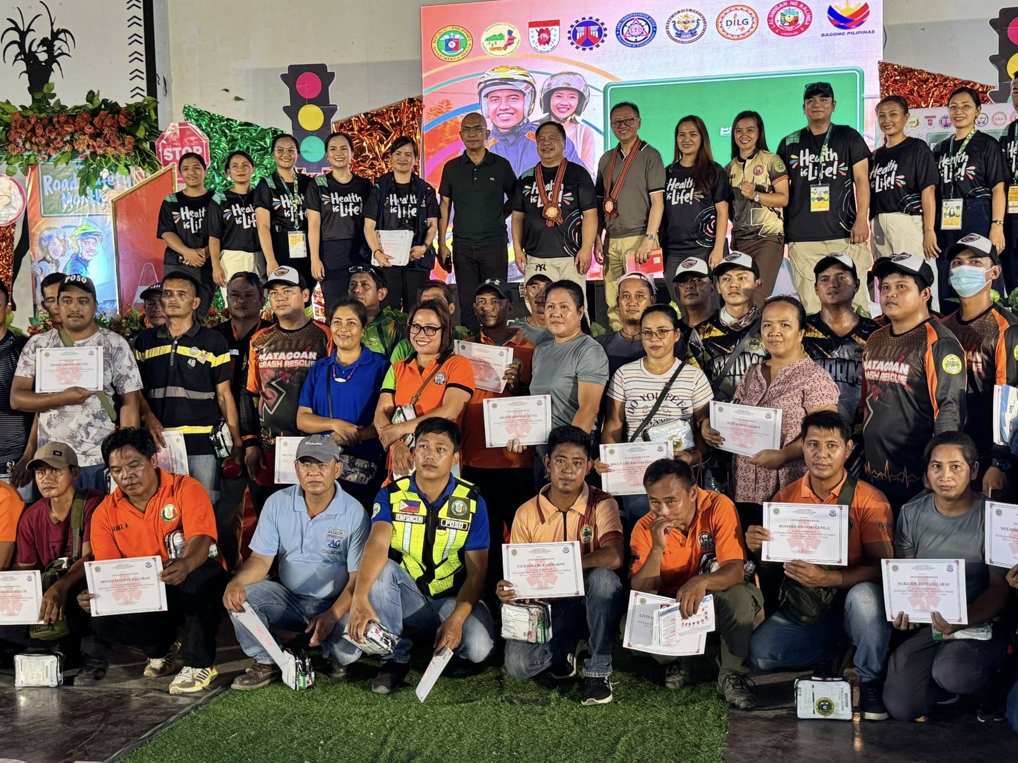 DOH promotes road safety, provides health services to transport workers in Kalinga