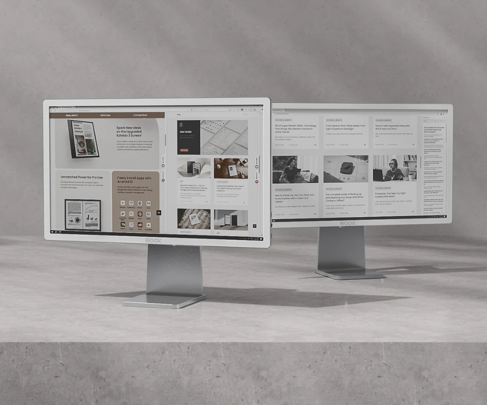 Boox Mira Pro : L'écran E Ink QHD+ qui révolutionne le confort visuel (et le prix est salé)