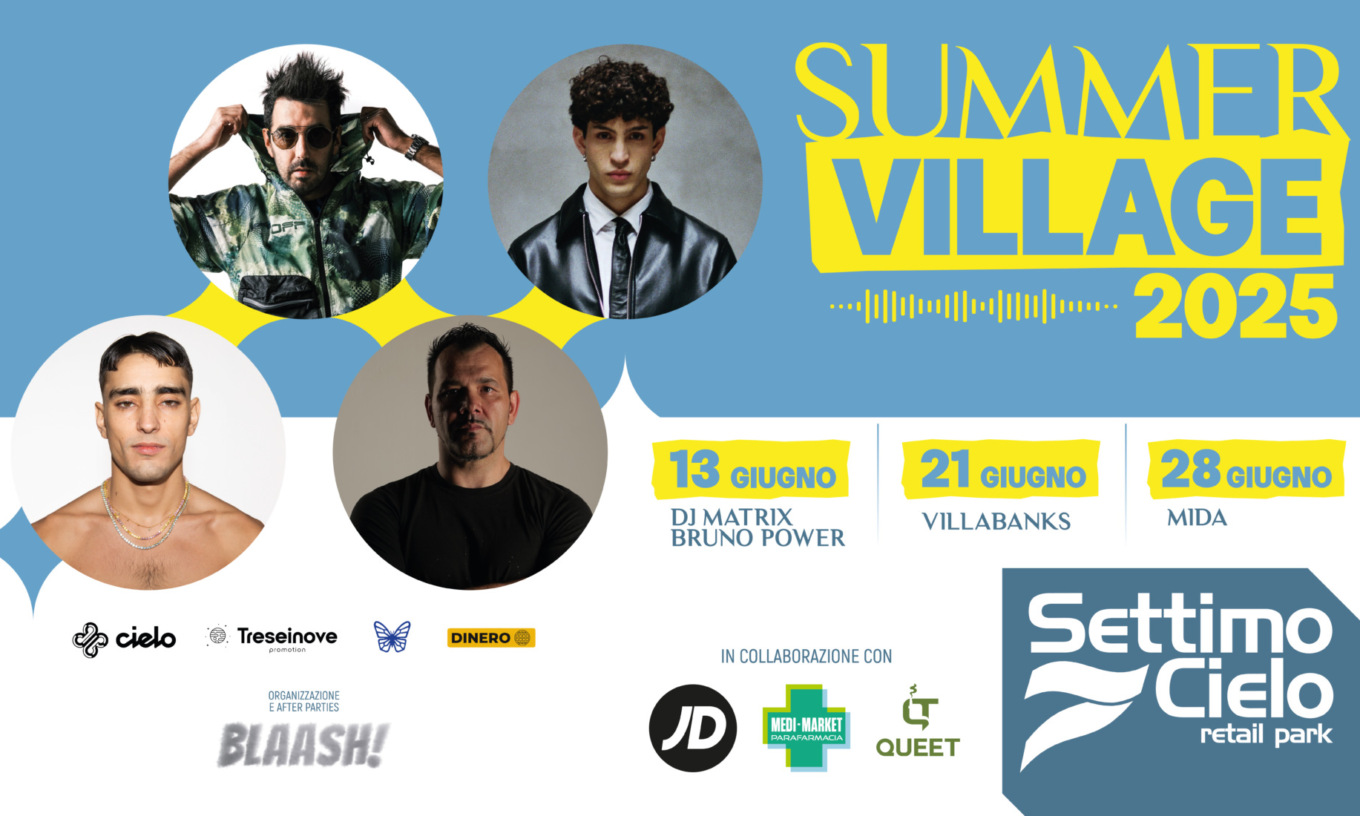 Estate a Torino: Summer Village 2025 al Settimo Cielo Retail Park - Eventi e Divertimento!