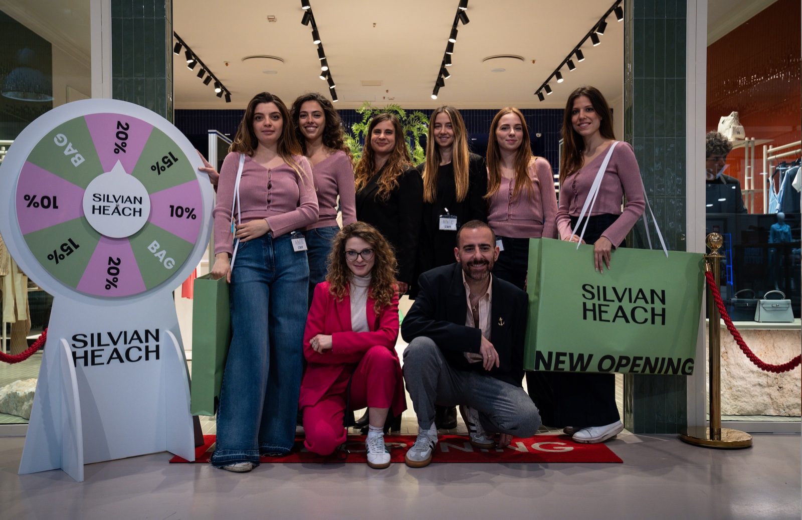 Grande festa con Silvian Heach per l'opening al Vulcano Buono