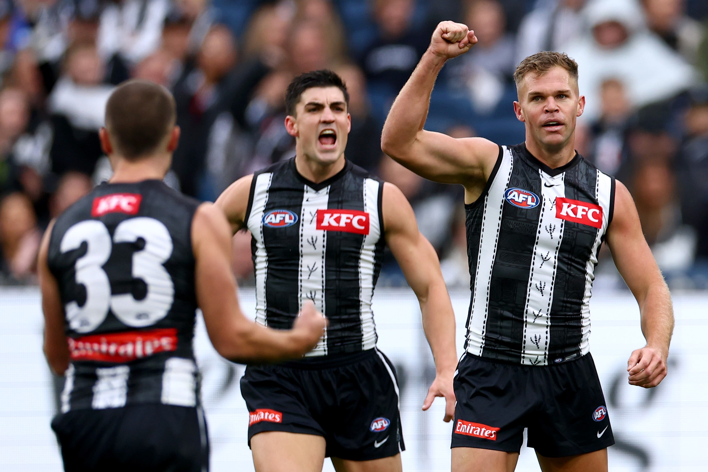 Collingwood Magpies Cement Premiership Claim with Hard-Fought Victory Over Adelaide Crows