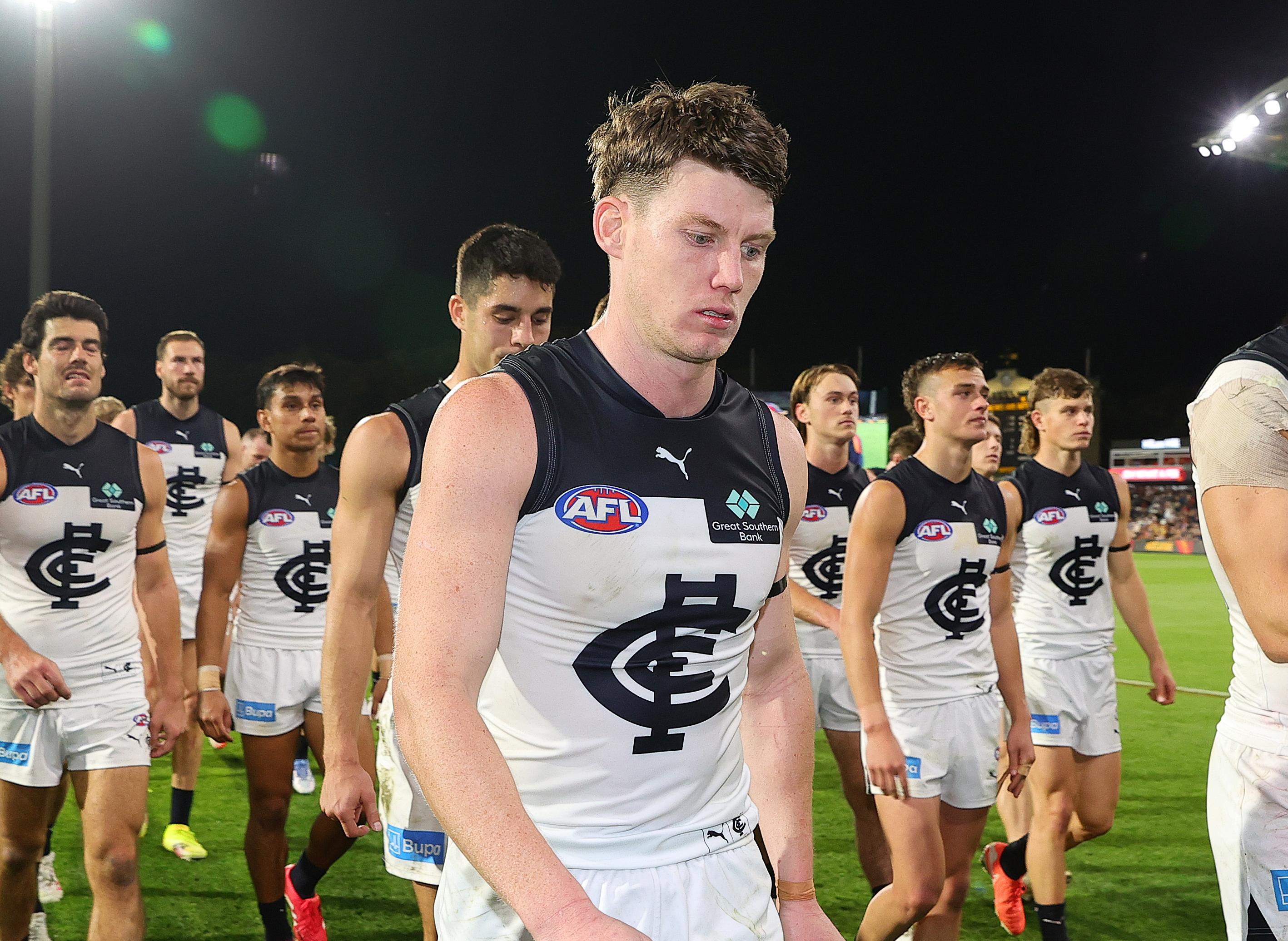 Carlton's Walsh Sidelined with Foot Injury – Six-Week Recovery Looming