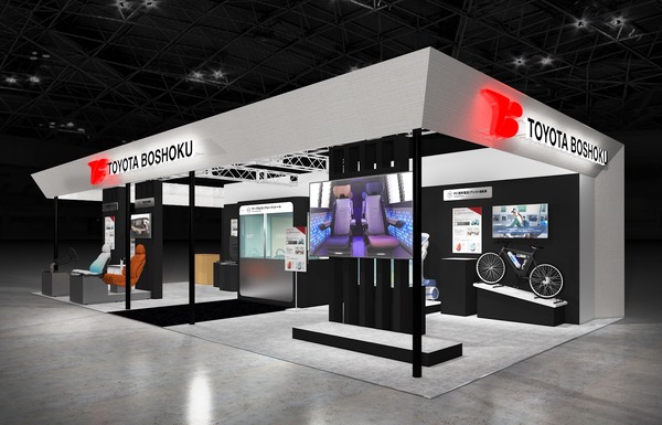 トヨタ紡織、モノマテリアル化を実現した次世代自動車内装部品を展示！リサイクル性向上でサステナブルな未来へ