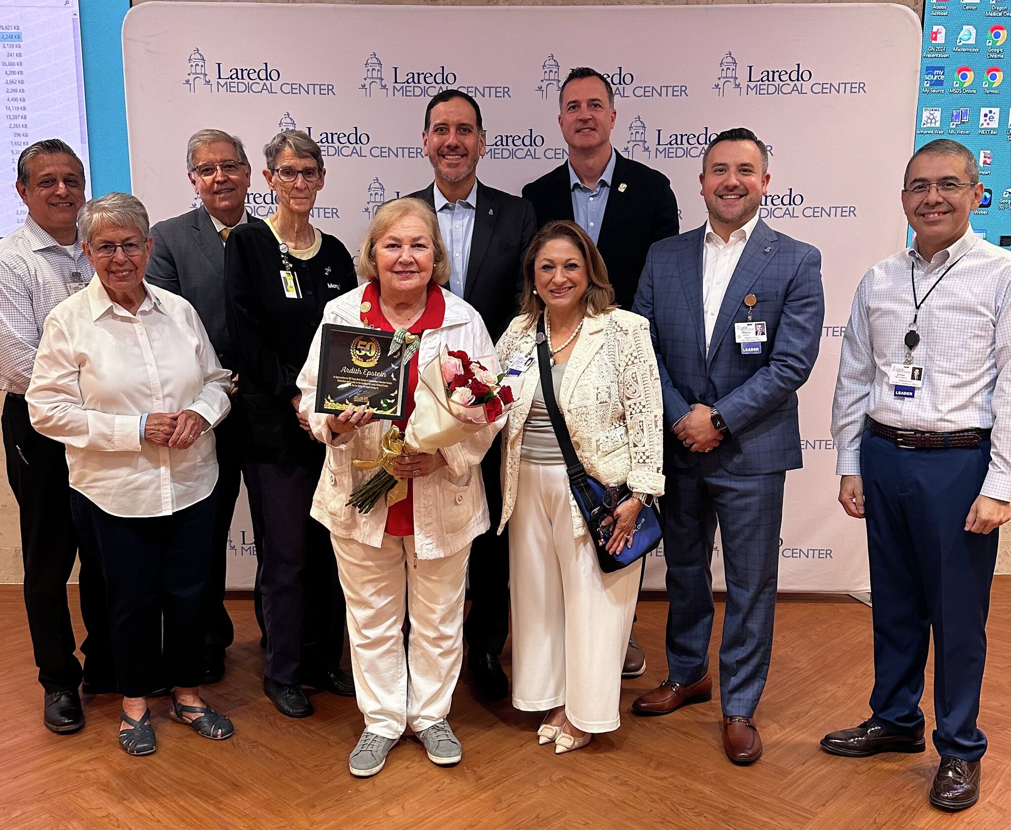 Laredo Medical Center Celebra 50 Años de Servicio Voluntario con sus Auxilianos