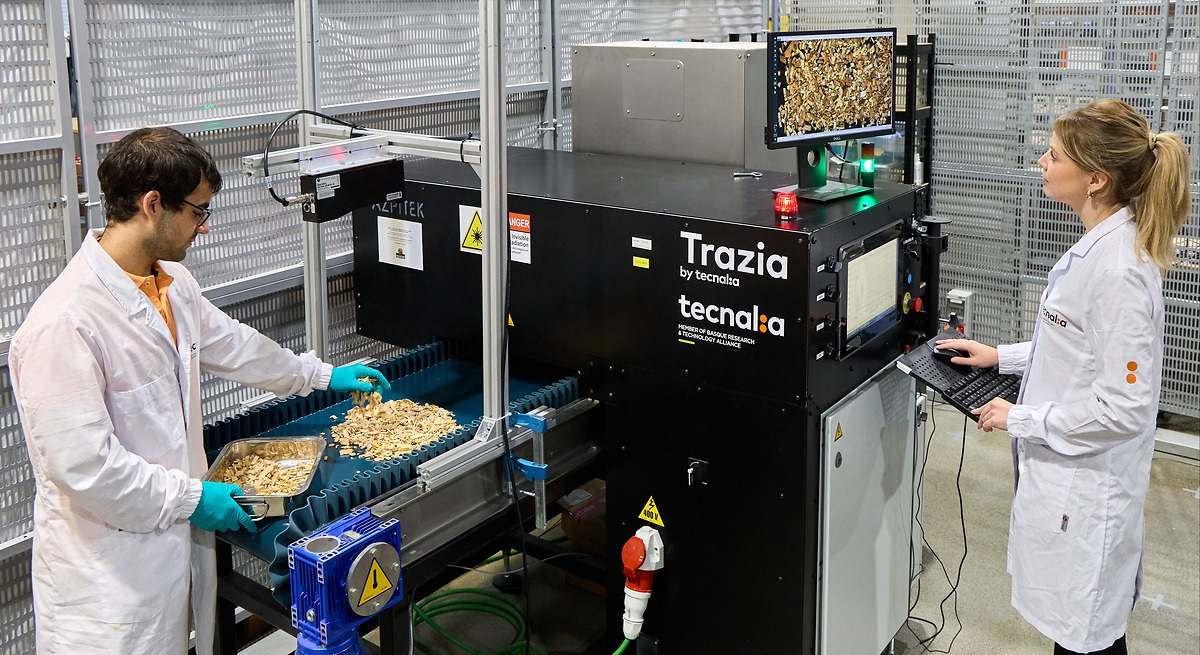Tecnalia diseña un sistema que revaloriza materiales y eleva un 20% la productividad