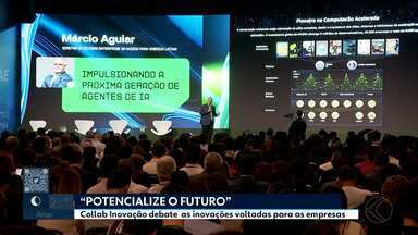 MGTV 2ª Edição - Centro-Oeste. Collab Inovação em Uberlândia reúne especialistas em IA e tecnologia empresarial