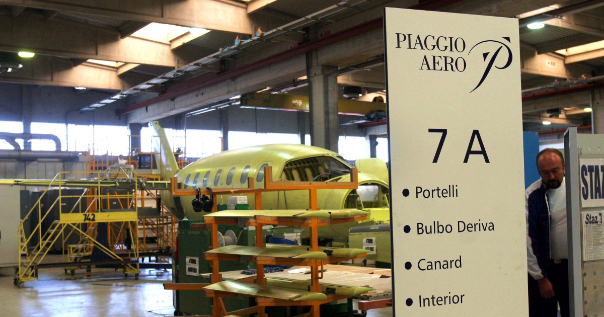 Piaggio Aero Sold to Turkey's Baykar: Preliminary Agreement Signed with Ministerial Approval
