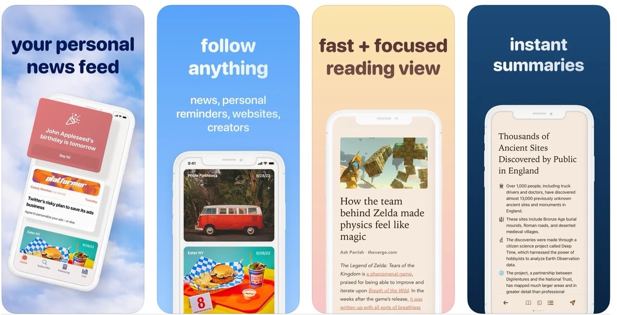 RSS-Reader im neuen Gewand: feeeed aktualisiert