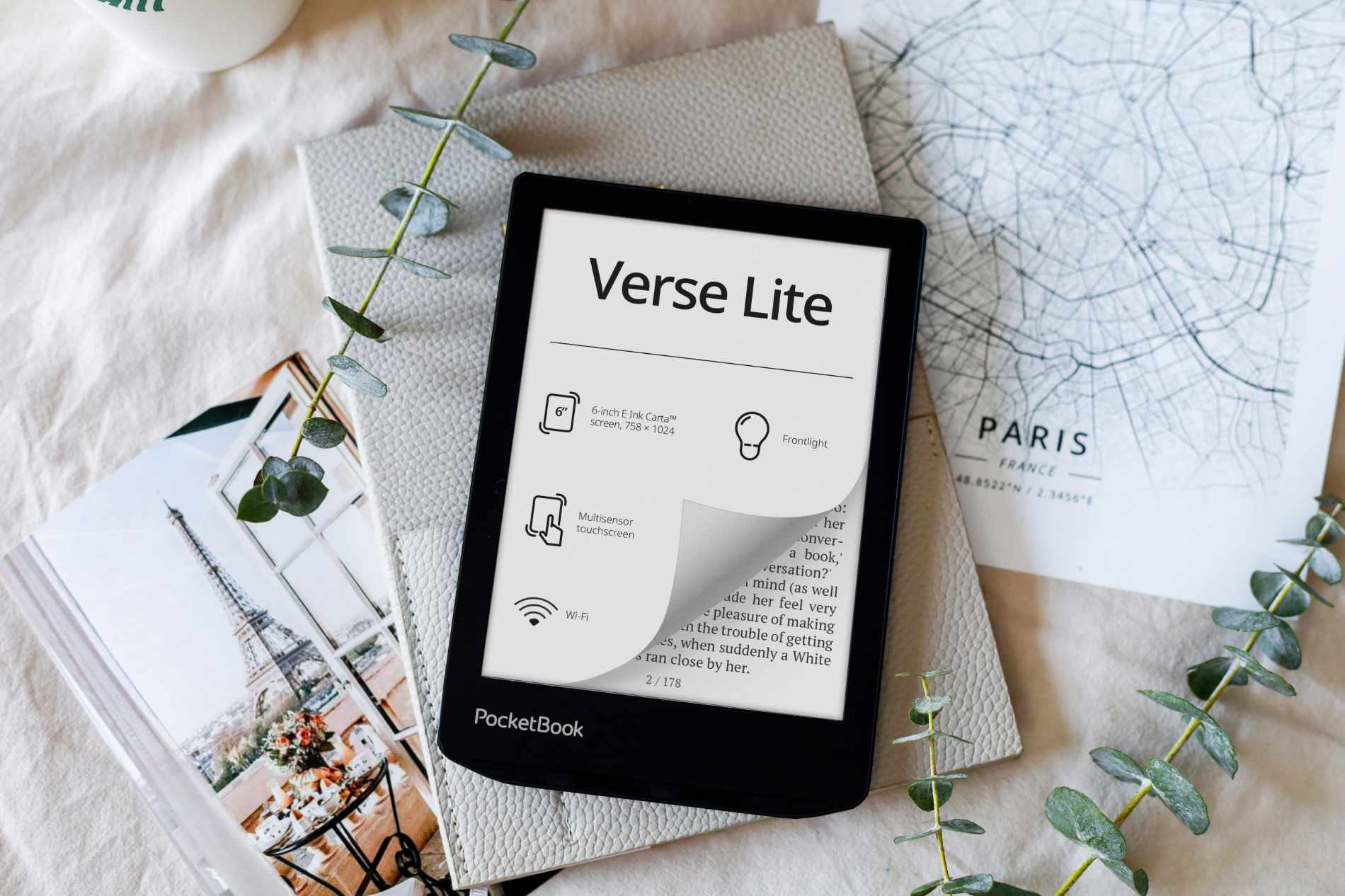 PocketBook Verse Lite: Kompakter E-Reader für Leseratten startet