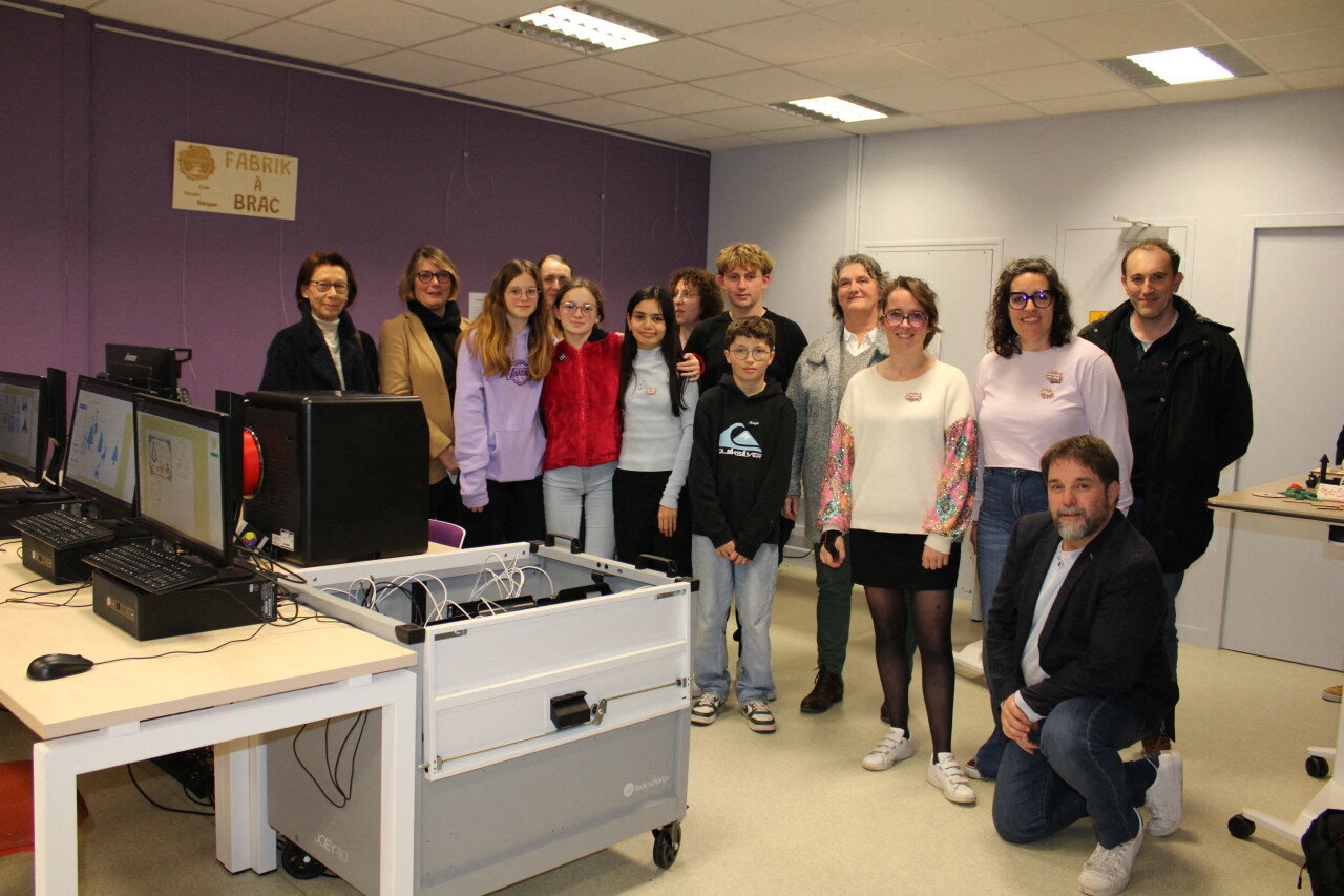Révolution numérique au collège Jules-Ferry de Querqueville : un FAB LAB à la pointe de la technologie