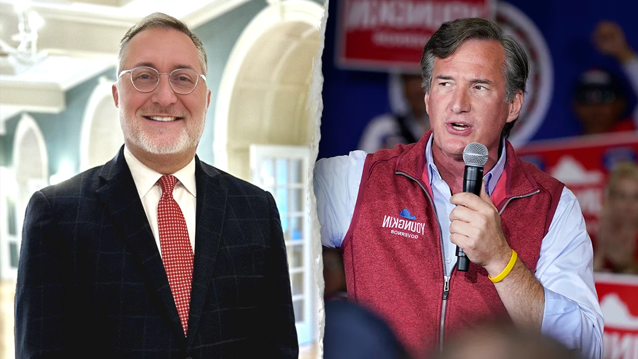 Virginia GOP Nominee Fires Back Amid 'Extortion' Scandal and Infighting with Youngkin