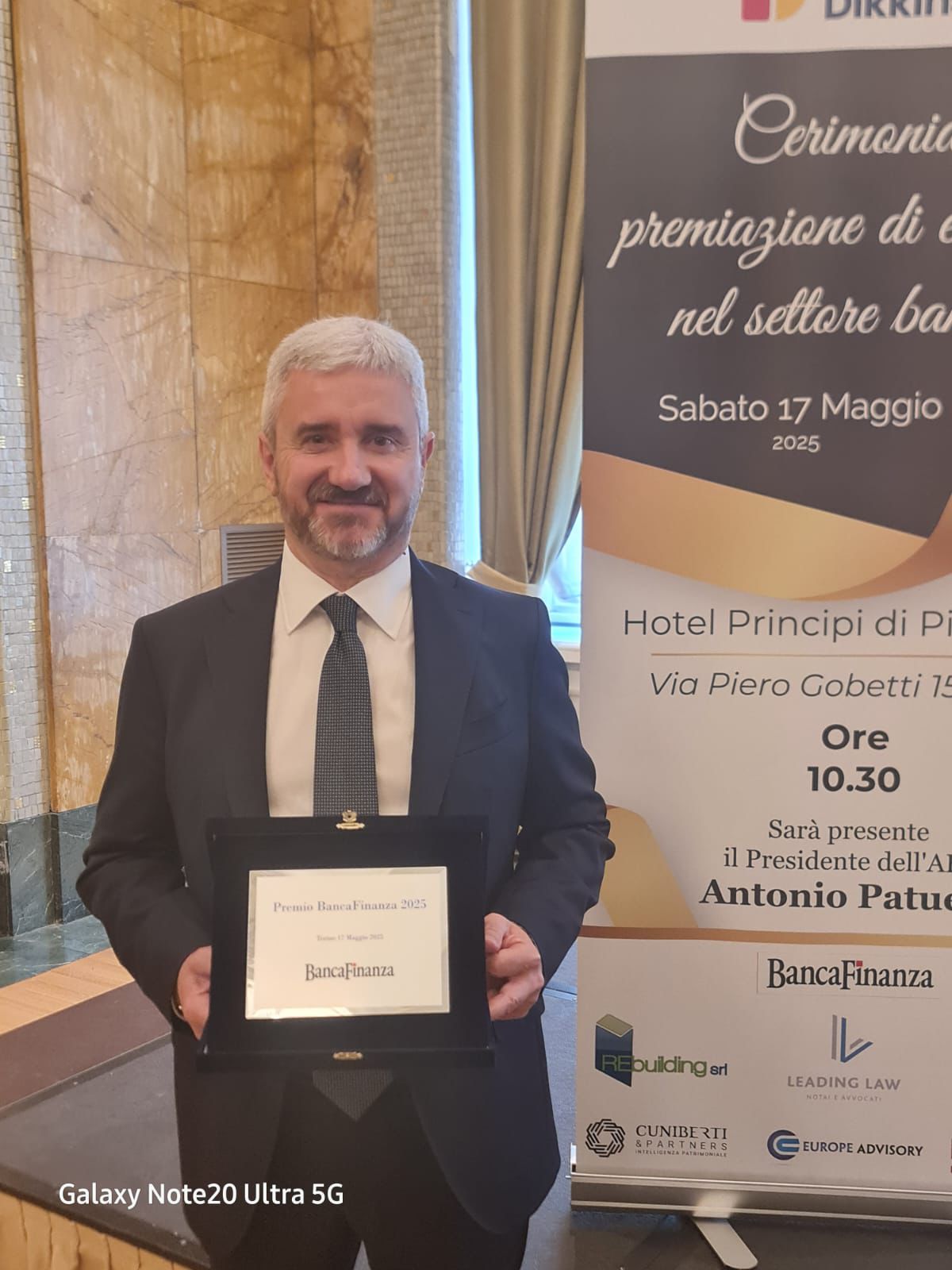 Banca Popolare di Fondi, Riconosciuta Eccellenza nel Settore Bancario: Premiata con il Prestigioso 'Banca Finanza 2025'