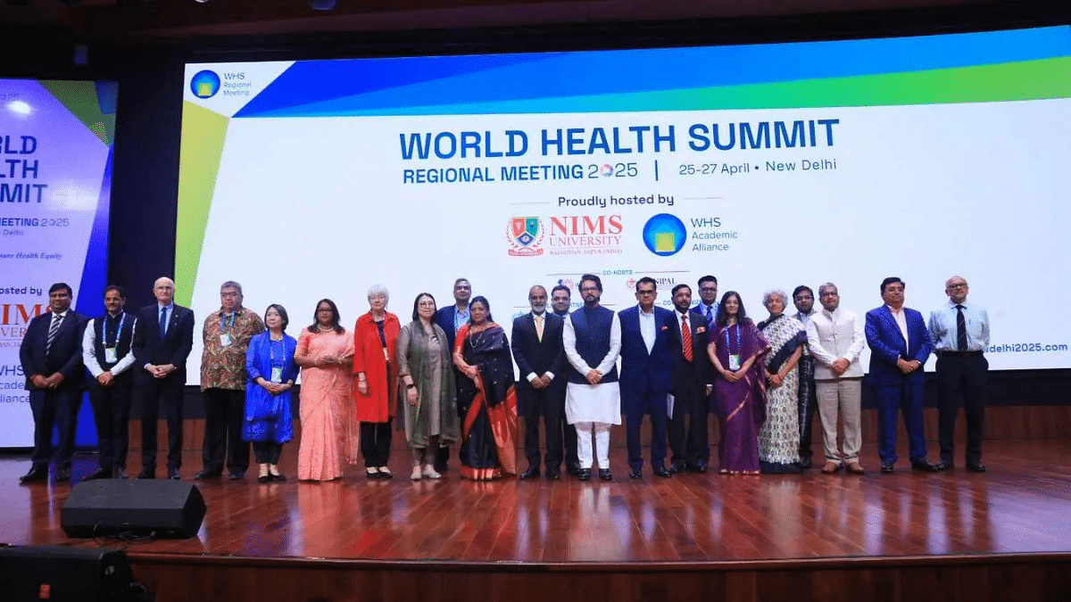NIMS University Hosts Biggest Global Health Event: World Health Summit Regional Meeting 2025