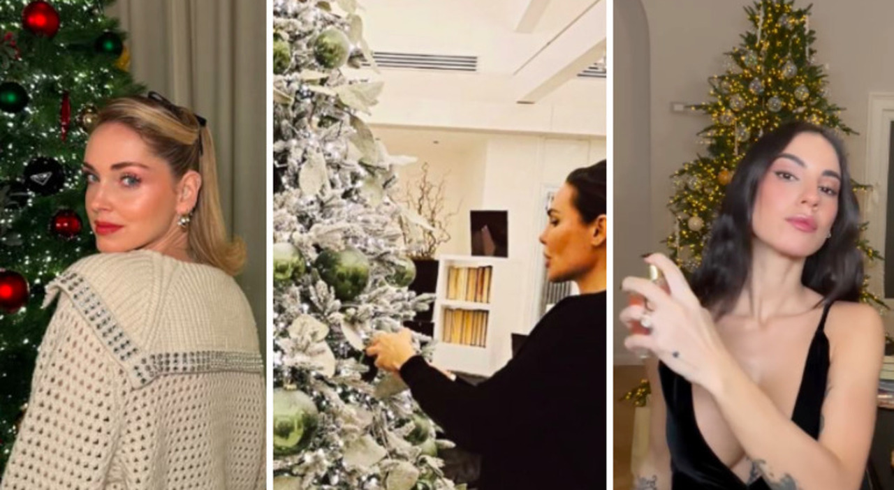 Natale delle Vip: Come Ilary Blasi, Chiara Ferragni e Giulia De Lellis Decorano le loro Case per le Feste