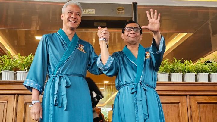 Ganjar Pranowo dan Mahfud Md Jalani Pemeriksaan Kesehatan di RSPAD Gatot Soebroto