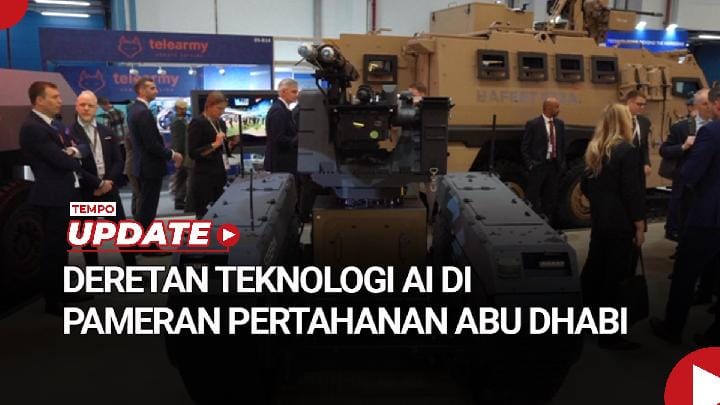 Teknologi AI Mengambil Alih Pameran Pertahanan Abu Dhabi: Inovasi Militer Canggih
