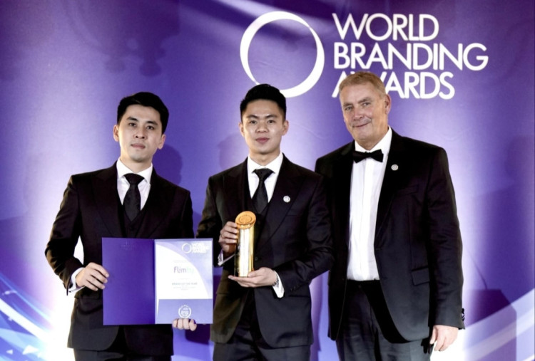 Flimty Raih Penghargaan Brand of The Year di World Branding Awards 2024 London