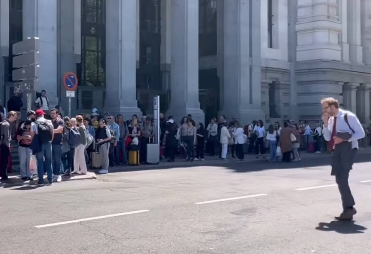 Madrid no Escuro: Impacto do Apagão Revelado em Vídeo Impactante