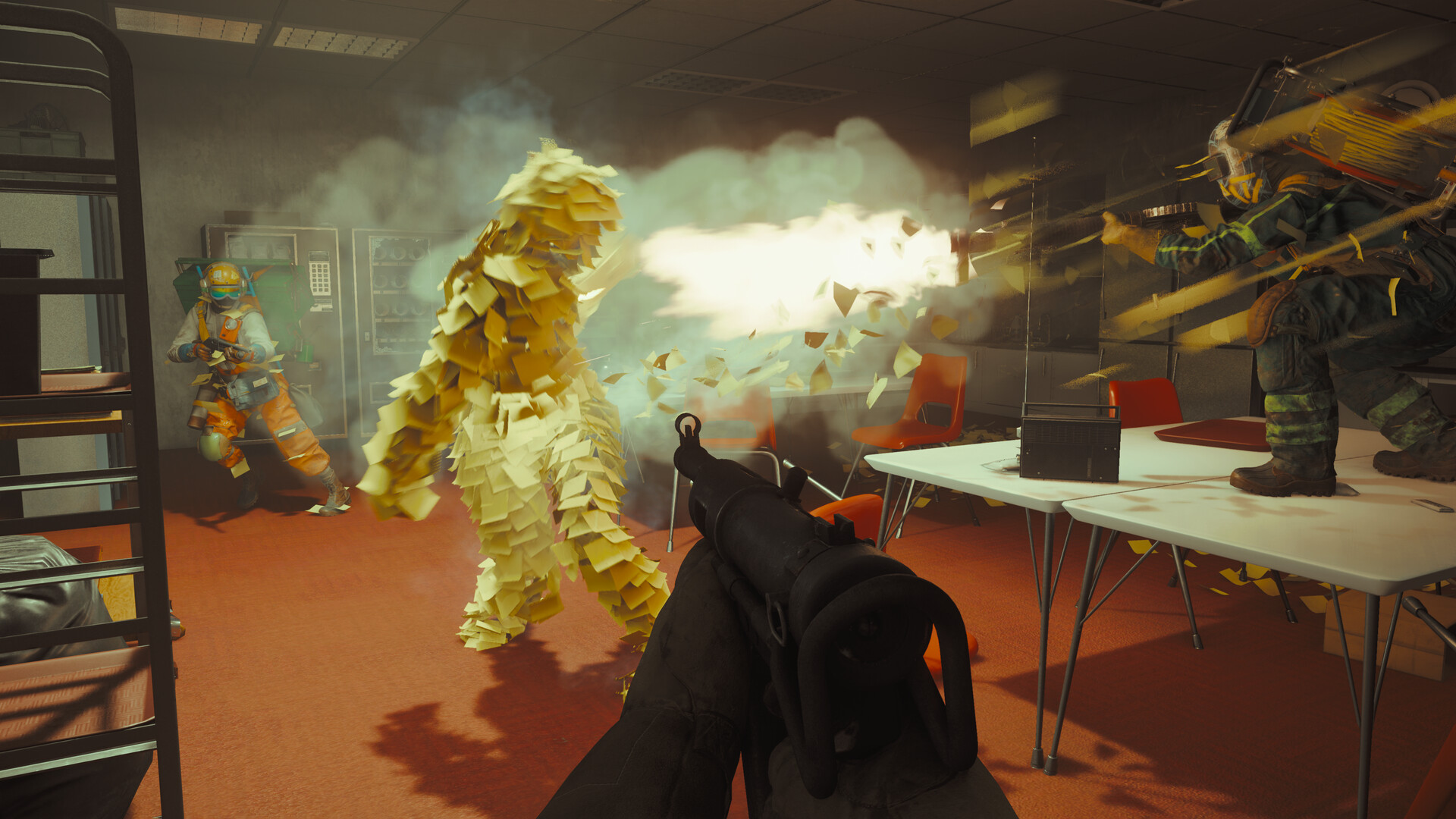 「FBC: Firebreak」新トレイラー公開！付箋クリーチャーと戦う3人協力FPS