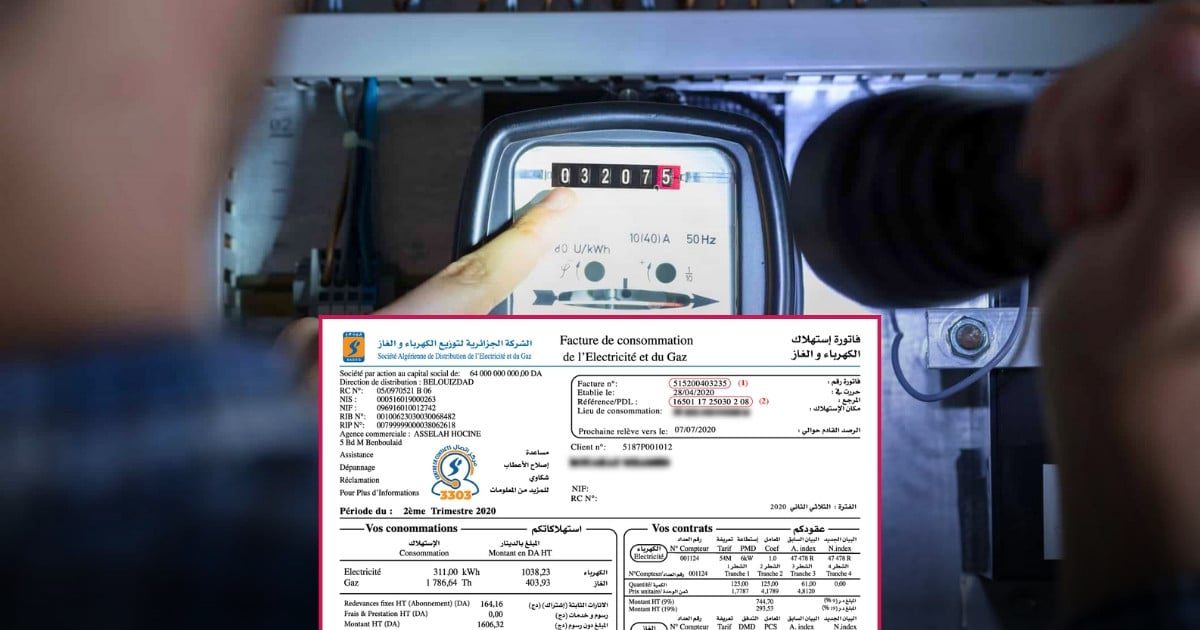 Augmentation des factures d'électricité en 2025 : découvrez les montants de la nouvelle taxe SONELGAZ