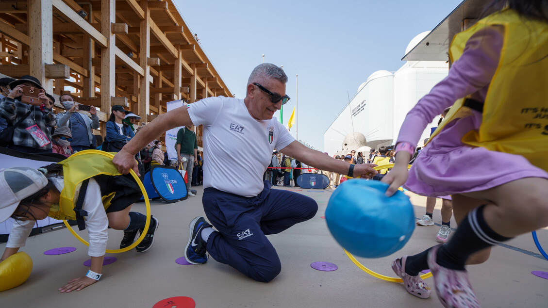 Il Coni al Padiglione Italia: 'It's not just a game, It's sport', l'evento che unisce giochi e sport per bambini