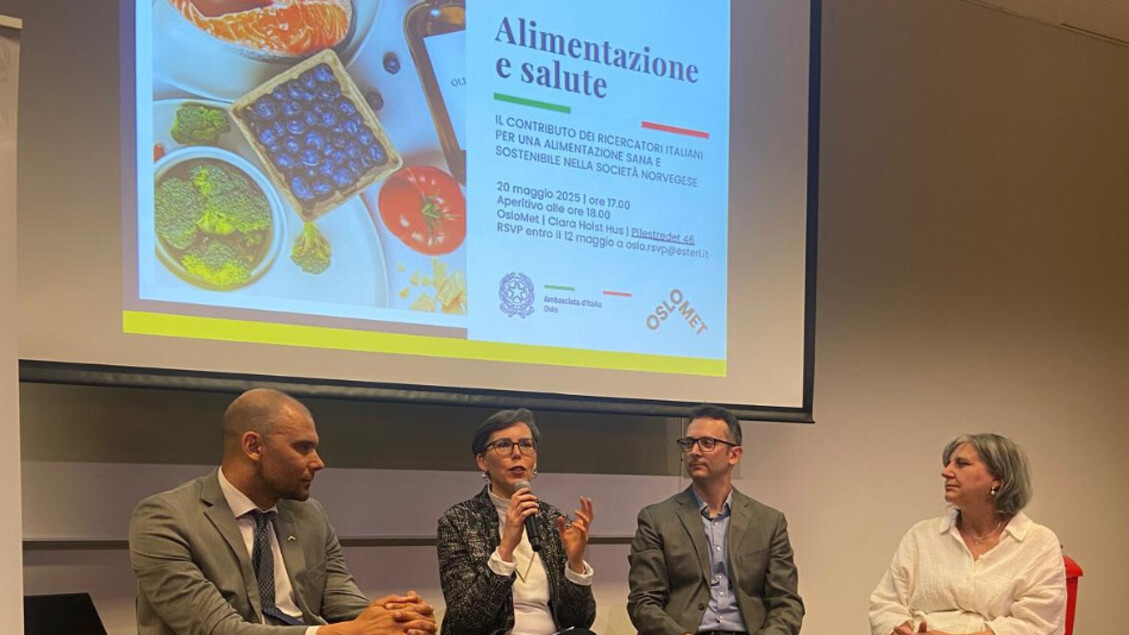 Salute e alimentazione focus Giornata ricerca italiana a Oslo