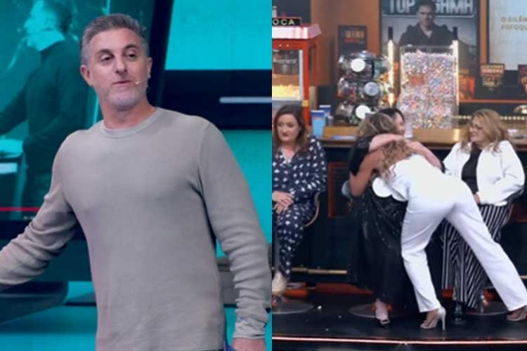 Emocionante: Dona Déa e Lívia Andrade Reconciliam ao Vivo e Surpreendem Luciano Huck no 'Domingão'