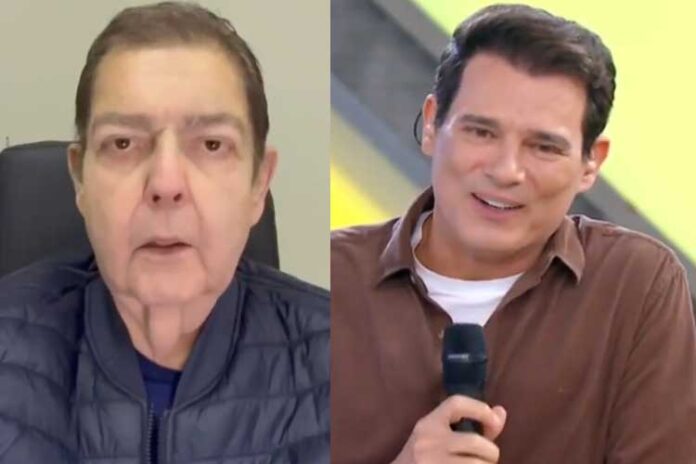 Faustão emociona com mensagem especial à esposa durante participação surpresa no SBT