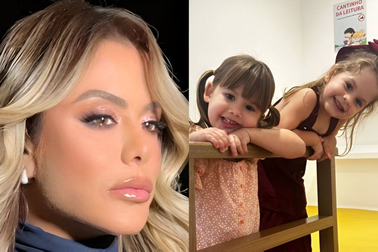 Poliana Rocha Revela Razões do Afastamento das Netas Maria Alice e Maria Flor: "A Saudade é Enorme"