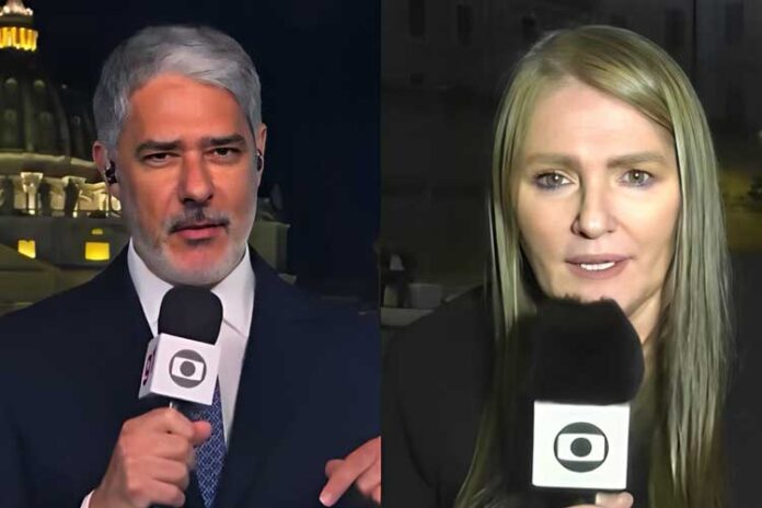William Bonner faz piada com Ilze Scamparini e 'promessa' ousada: Reação da web é imediata!