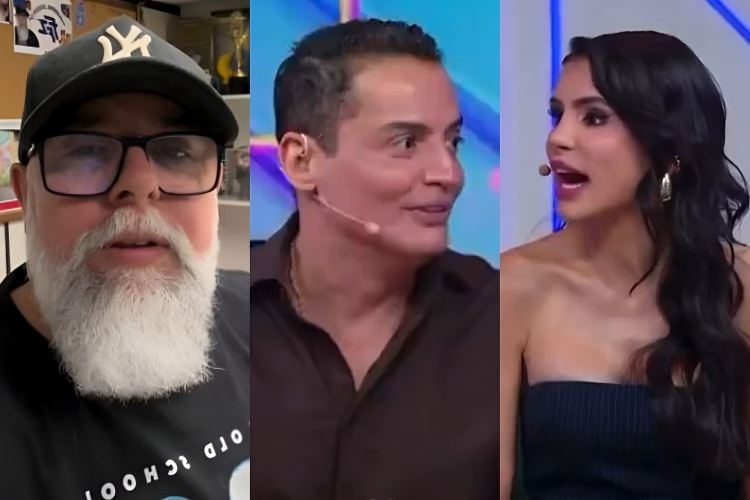 Diretor do 'Fofocalizando', Márcio Esquilo manda a real para Gaby Cabrini e Leo Dias a ameaça: "Vou ligar"