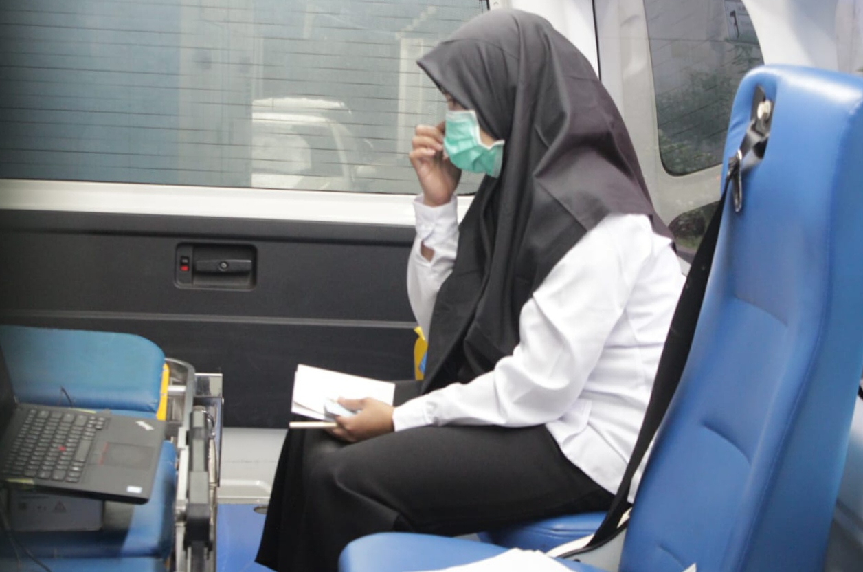 Siti Masitoh Jalani Seleksi Kompetensi PPPK dari dalam Ambulans, Terkendala Masalah Kesehatan