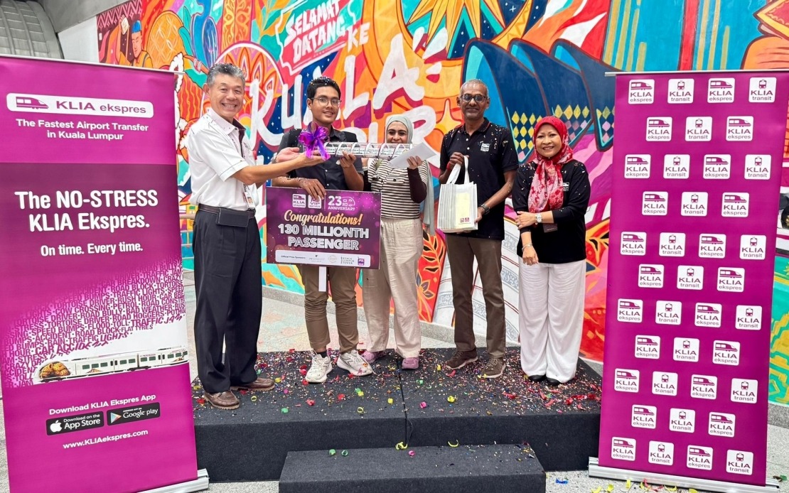 KLIA Ekspres Sambut Penumpang Ke-130 Juta: 23 Tahun Berkhidmat dengan Cepat & Selamat!