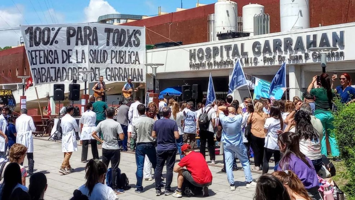 "La tecnología va avanzando y hay adelantos de los que el Garrahan adolece, porque el Presupuesto es el de 2023"