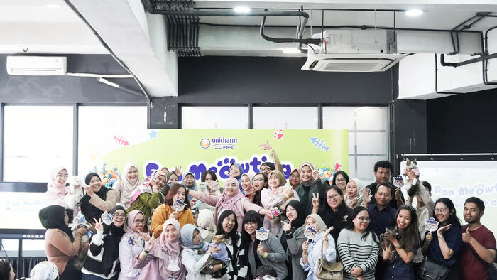 Uni-Charm Pet Indonesia Perkenalkan Produk Camilan dan Sanitasi Lewat Acara "Kiwi British Cat Fan Meowting"
