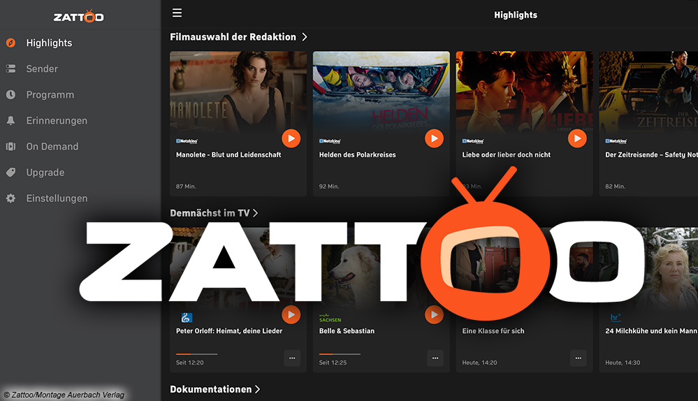 Neue Gratis-Sender bei Zattoo: Entdecken Sie Adel, Comedy und Kult