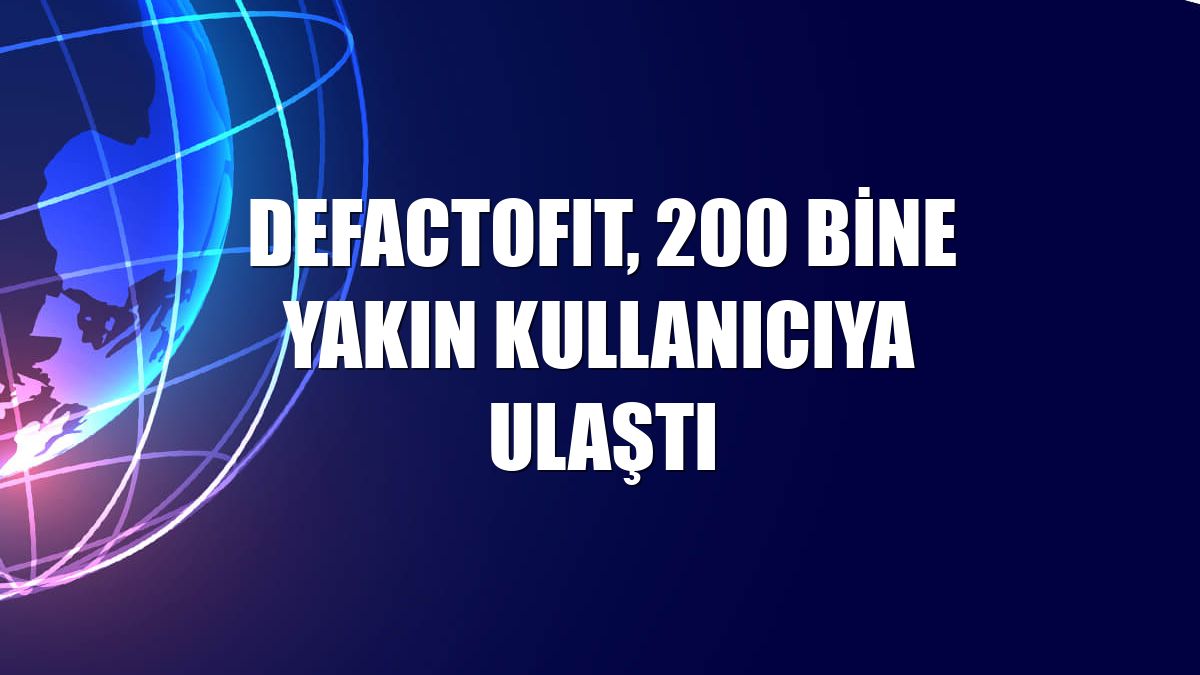 DeFactoFIT Uygulaması 200 Bin Kullanıcıya Ulaştı: Evden Fitness Keyfi!