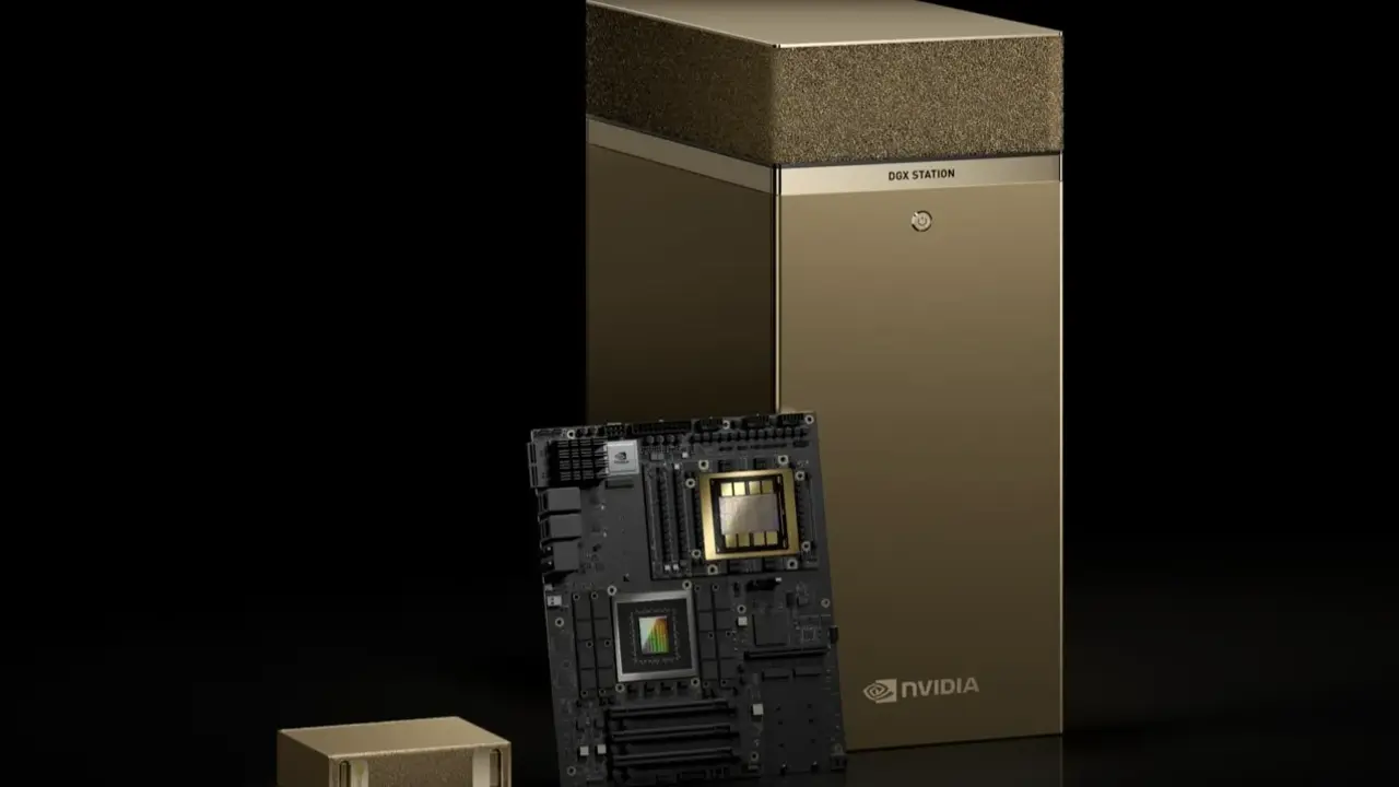NVIDIA представила ИИ-компьютеры DGX Spark и DGX Station