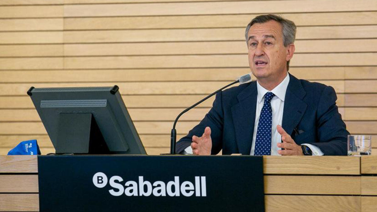 Banco Sabadell gana 1.827M€ en 2024 y sube a 3.300M€ la retribución a sus accionistas