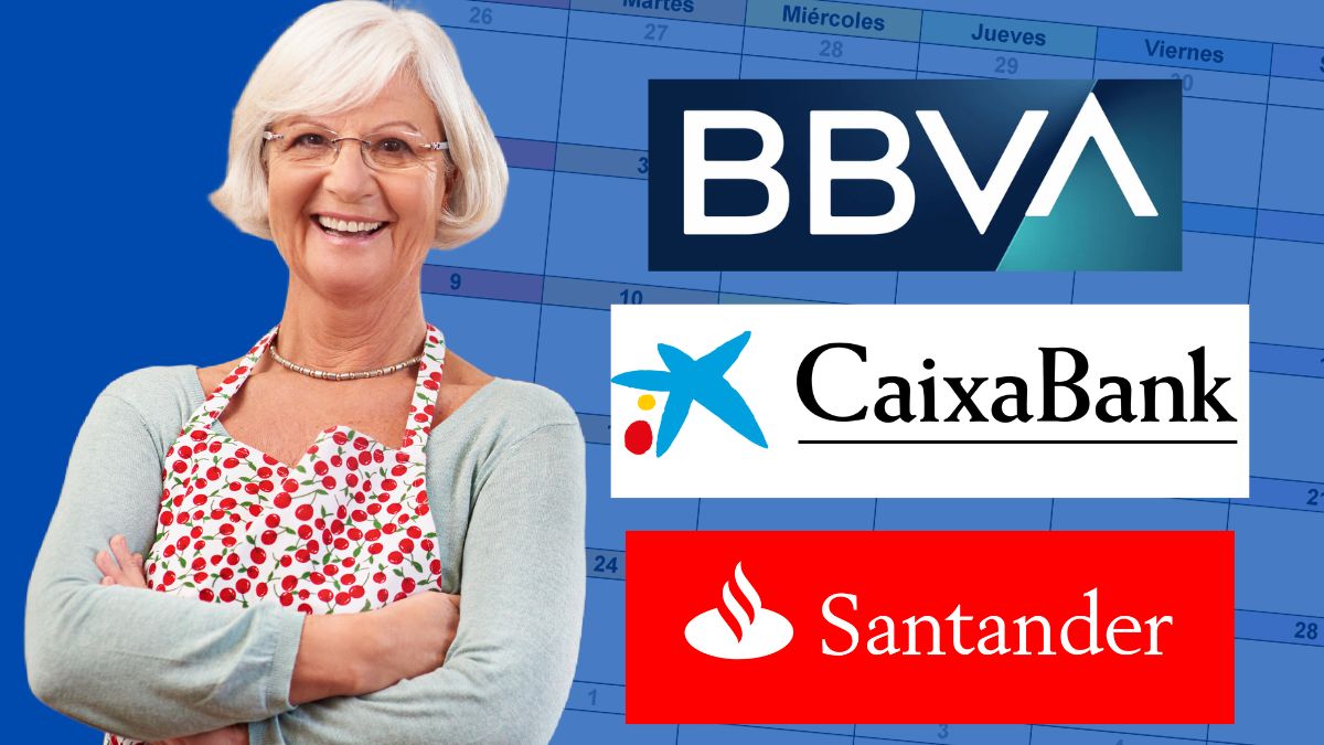 ¡Atención, pensionistas! Fechas clave para el pago de la pensión y la paga extra de junio de 2025 en Caixabank, Santander y BBVA