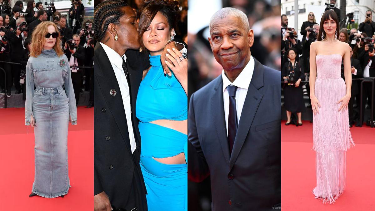 Cannes 2025: Rihanna sotto la pioggia, Denzel Washington a sorpresa con le sneakers e gli abiti che hanno fatto discutere!