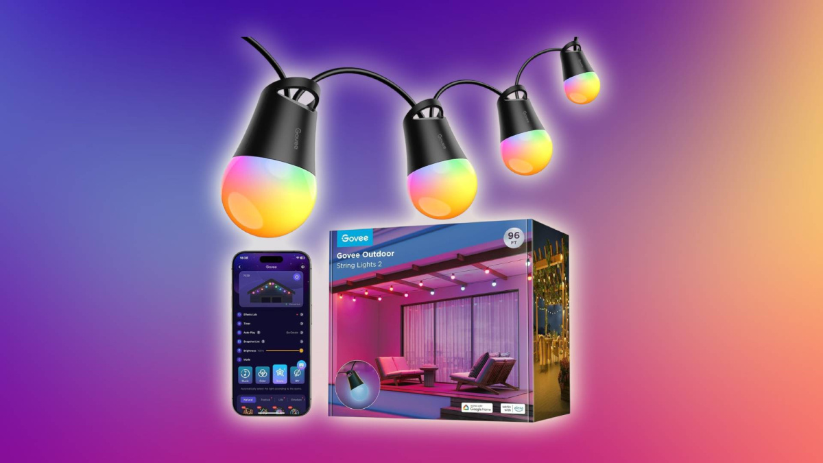 Gartenparty-Feeling garantiert: Govee LED-Lichterkette jetzt 40% günstiger bei Amazon!