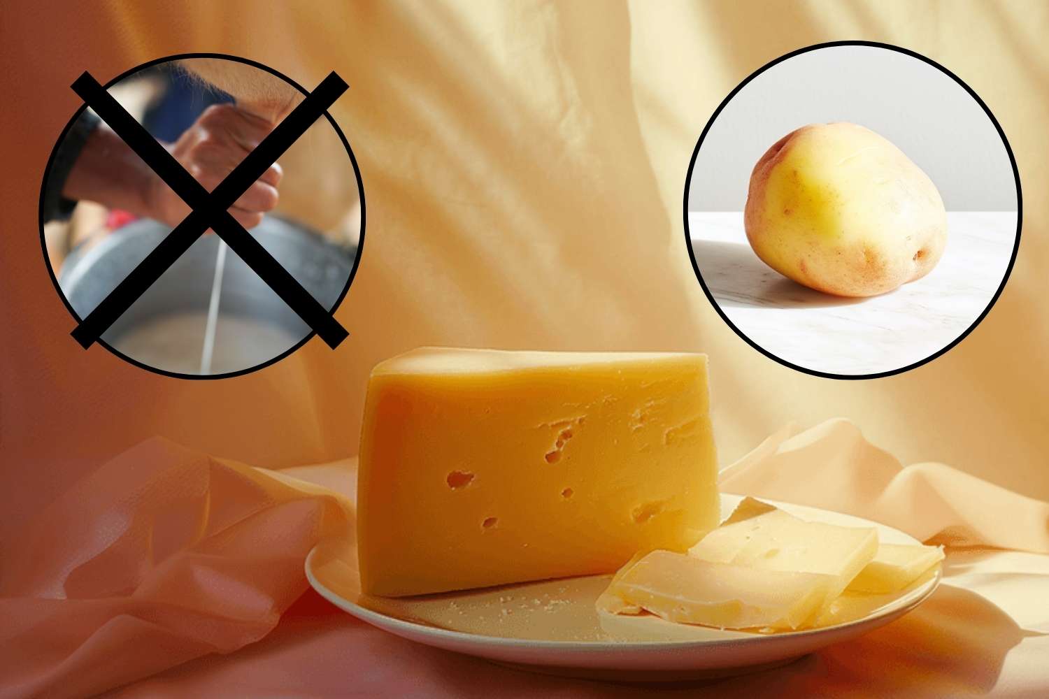 Rivoluzione casearia: la start-up che trasforma le patate in formaggi