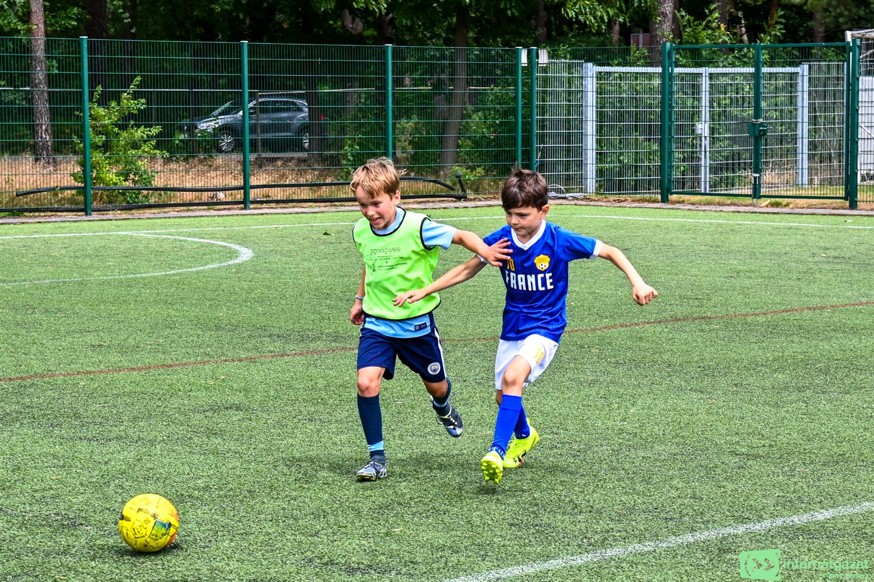 Zomers voetbalkamp van Progress Sport